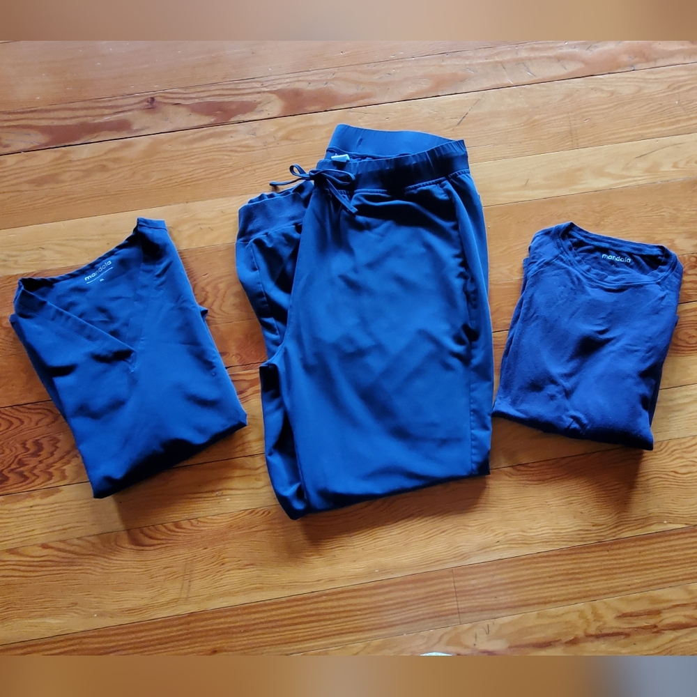 Mandala Scrub Set XLT/ XL Navy
